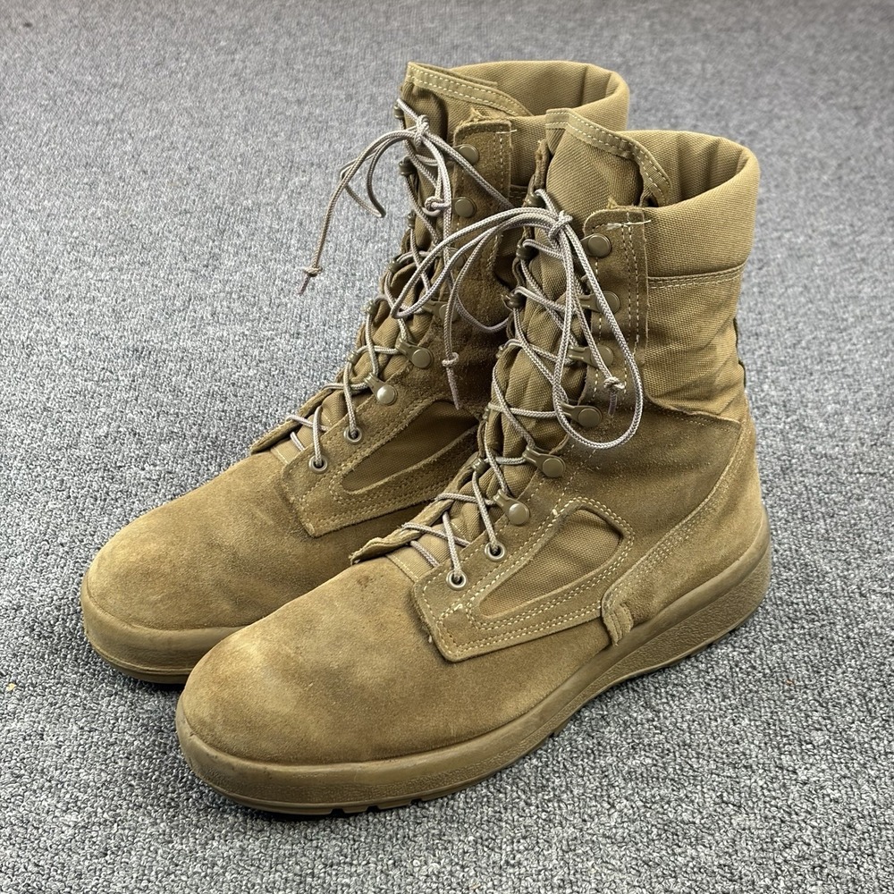 Belleville C390 Gore-Tex Assault Flight Boots Coyote Brown Size 11.5 R USA Made